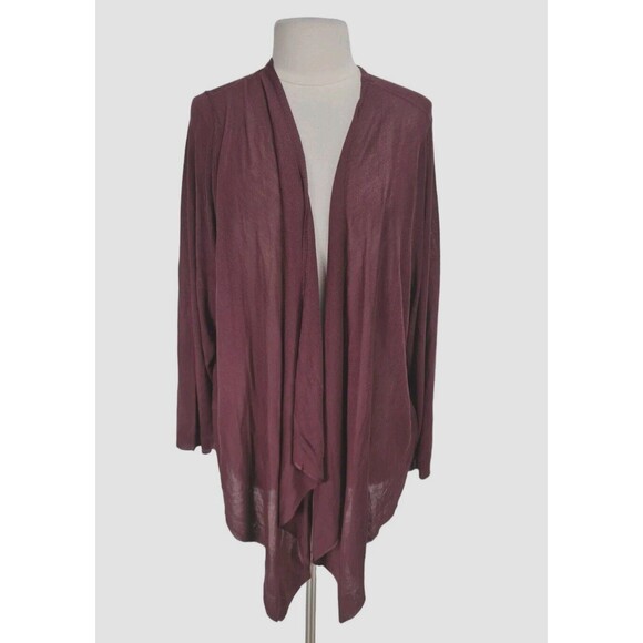 TORRID Womens Open Front Cardigan Plus Size 5X Light Weight Hight Low Hem 325A - Picture 1 of 7